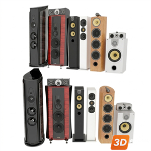 Audio tech 3D Models